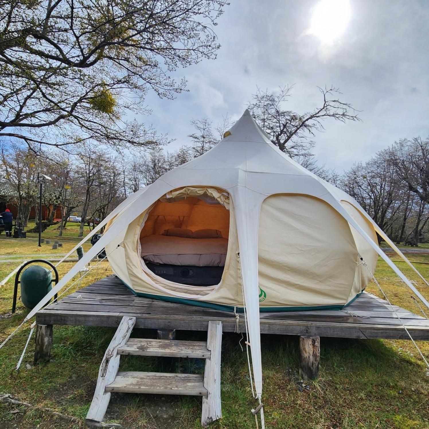 Glamping Rio Serrano - Caja Los Andes Torres del Paine National Park Exteriör bild